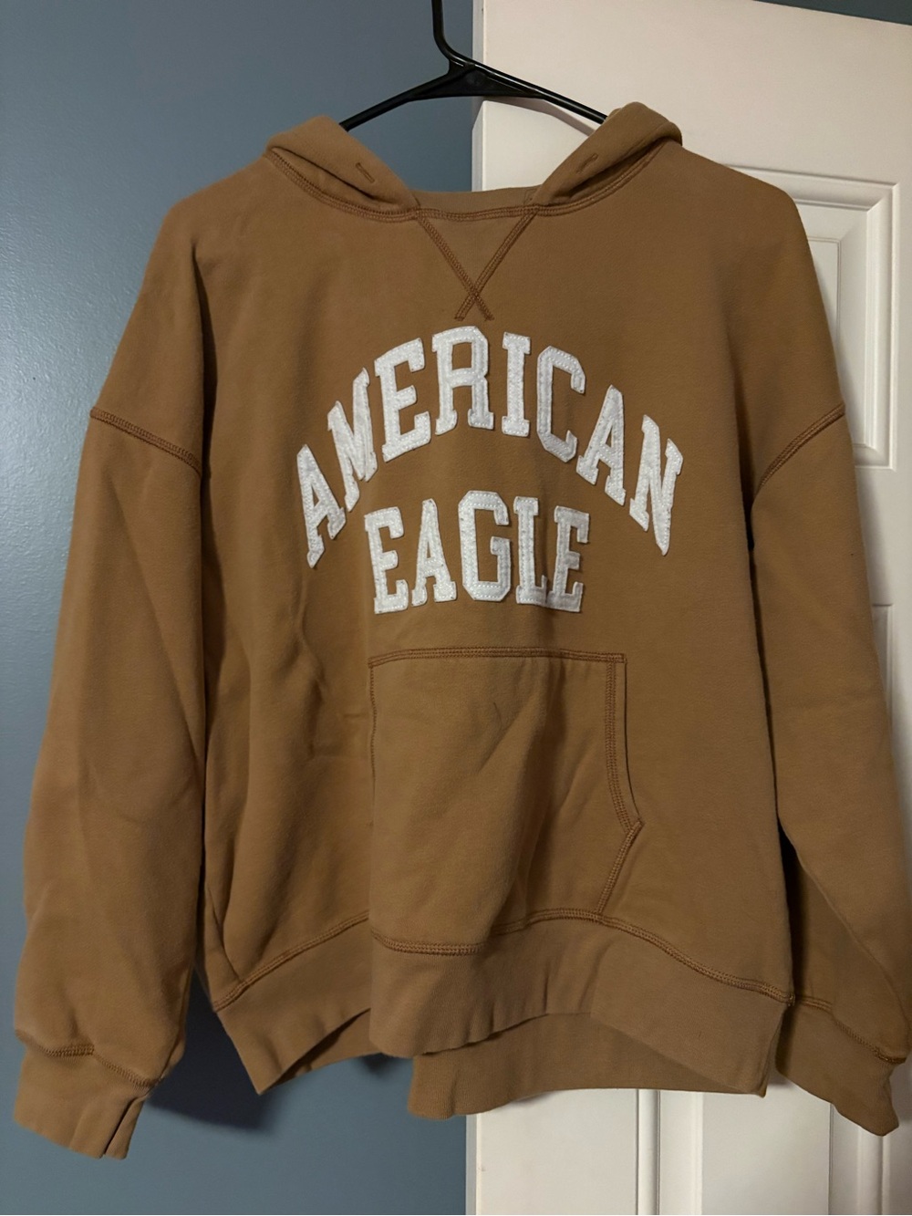 American Eagle Outfitters Caramel Hoodie Sweatshirt